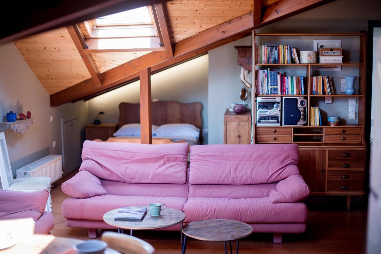Апартаменты Country Style Attic In The Heart Of Превеза Экстерьер фото
